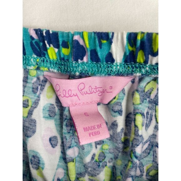 Lilly Pulitzer Windsor Sea Blue Strapless Dress size Small Blue/Green - Picture 2 of 7